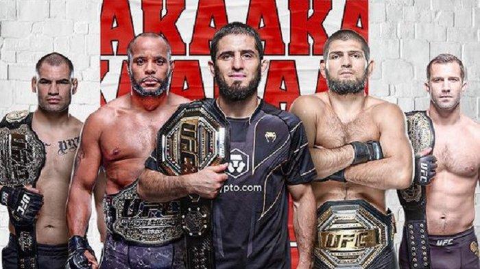 Jadwal Siaran Langsung UFC 284 Islam Makhachev vs Alexander Volkanovski Minggu Ini Live Mola TV