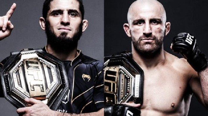 Jam Tayang, Link Mola TV Jadwal UFC 284 Islam Makhachev vs Alexander Volkanovski dan Hadiah Uang