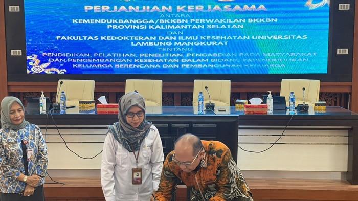 KERJASAMA FKIK ULM dan BKKBN Kalsel