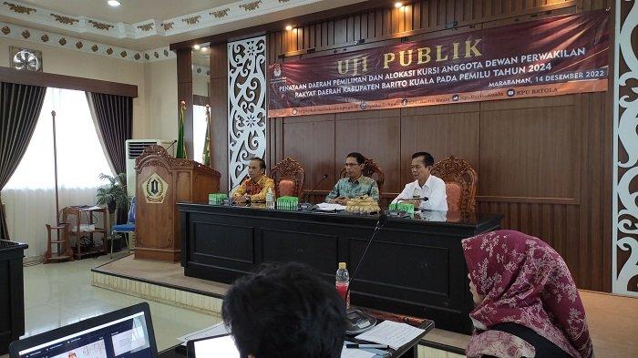 Gelar Uji Publik Dapil Legislatif, Begini Opsi Rancangan Dapil Disusun KPU Batola