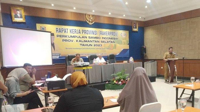 Pertemuan Pengurus Persatuan Sambo Kalimantan Selatan Fokus Bahas Tiga Bidang