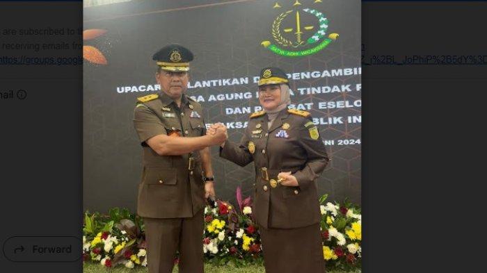 Rina Virawati Resmi Jabat Kepala Kejaksaan Tinggi Kalsel