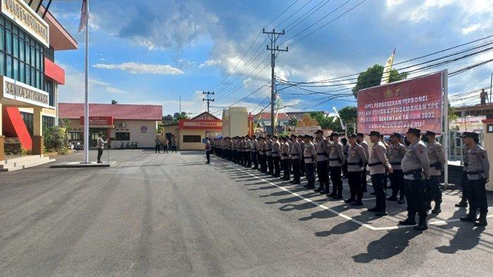 Amankan Pilkades Serentak, Kapolres Kotabaru Minta H-1 Personel Sudah Standby di TPS