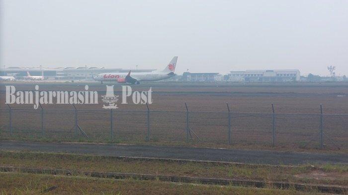 Asap Karhutla Penyebab Penerbangan di Bandara Syamsudin Noor Tertunda, Begini Kata BPBD Banjarbaru