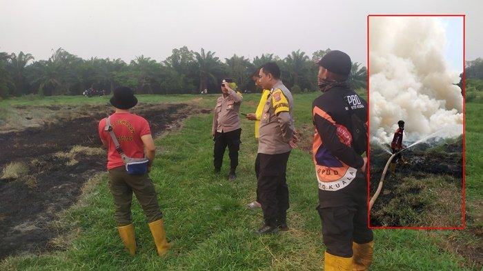 Petugas Gabungan Berhasil Padamkan Karhutla di Berambai Kolam Kiri Dalam Kabupaten Batola Kalsel