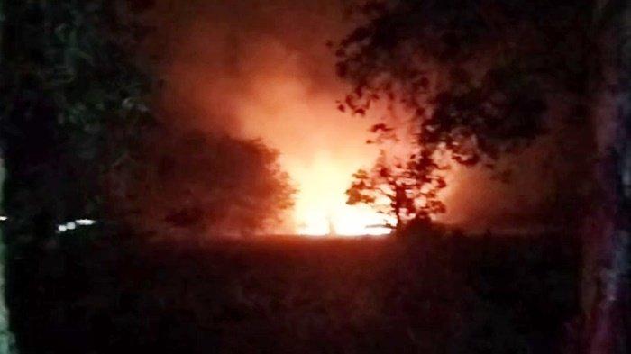 BREAKING NEWS Karhutla Mendekati Pondok Pesantren Darul Hijrah Kota Martapura