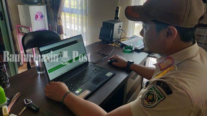 Mudahkan Koordinasi, Satpol PP Balangan Miliki Aplikasi Si Prajawan
