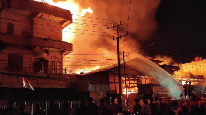 Cerita Warga Kebakaran Simpang Empat, Tanahbumbu, Sempat Terdengar Suara Seperti Tembakan