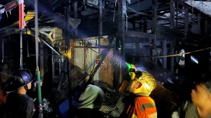 Kebakaran di Jalan Maluku Banjarmasin Diduga karena Korsleting, Fahrian Sempat Selamatkan Dokumen