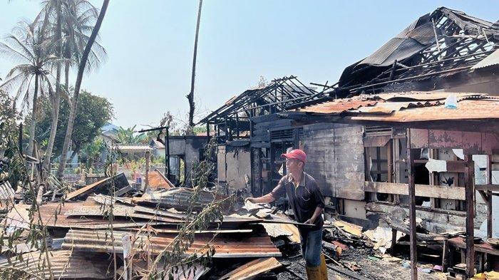 4 Rumah di Kampung Melayu Banjarmasin Ludes Dilalap Jago Merah, Korban Butuhkan Dapur Umum
