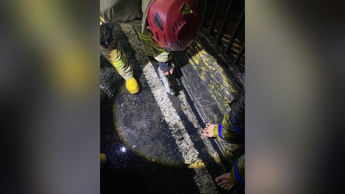 Kebakaran di Gang Syuhada Kampung Gadang Banjarmasin, Pemilik Rumah Alami Luka Bakar