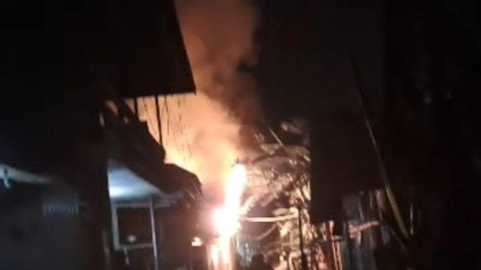 Update Kebakaran di Sungai Malang HSU, Satu Rumah Alami Kerusakan, Kerugian Capai Ratusan Juta