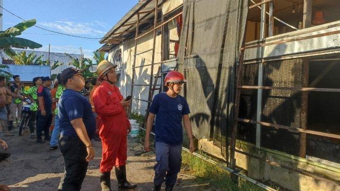 Api Lumat Kandang Ayam di Palangkaraya Kalteng, Api Diduga Dipicu Korsleting Listrik