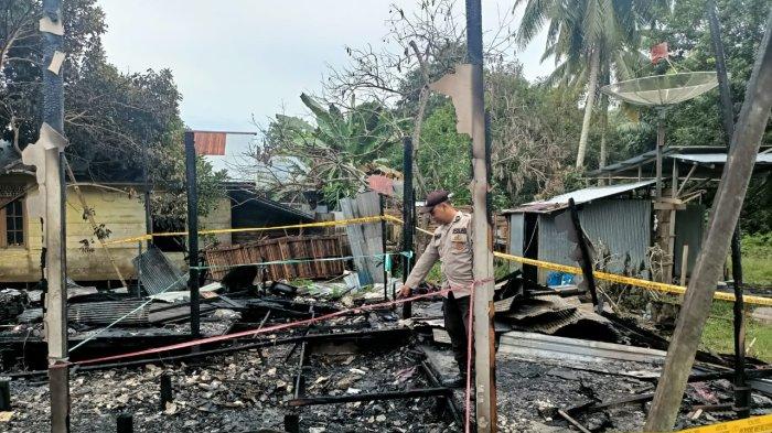 Kebakaran di Kalsel, Api Berkobar di Taniran Kubah HSS, Hanguskan Satu Tempat Tinggal