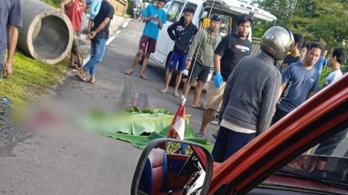 Berniat ke Sawah, Kakek di Batola Kalsel Tewas Terlindas Truk