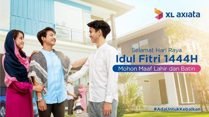 Keluarga Besar XL Axiata Mengucapkan Selamat Hari Raya Idulfitri 1444 H, Mohon Maaf Lahir dan Batin