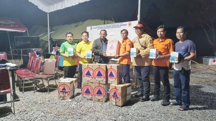 Atensi Karhutla di Kalsel, Gubernur Jawa Timur Kirim Bantuan 26 Ribu Masker Kesehatan