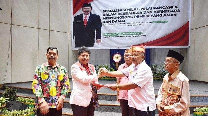 BPIP Adakan Sosialisasi di Kabupaten Kapuas untuk Penguatan Nilai Pancasila