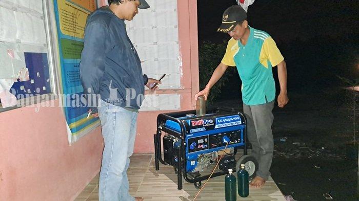 Empat Desa di Kecamatan Jejangkit Batola Gelap Akibat Angin Kencang, Aliran Listrik Padam