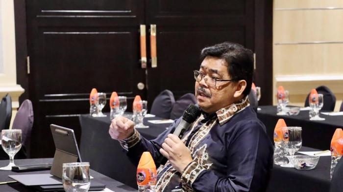 Kepala Diskominfo Kalsel, M Muslim saat menjadi narasumber 4