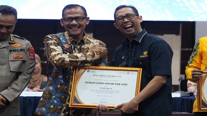 Kanwil Kemenkumham Kalsel Raih Dua Penghargaan dari DJPb Kalsel, Ini Kata Faisol Ali