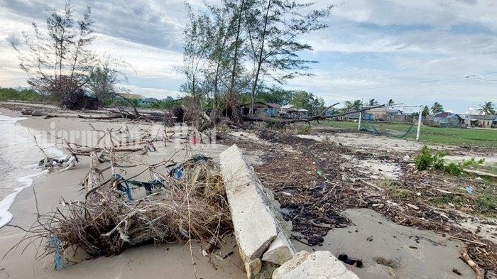 Kementerian PUPR akan Perbaiki Muara Sungai Muarakintap Kabupaten Tala yang Hancur Akibat Abrasi