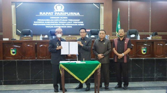 Pertanggungjawaban Pelaksanaan APBD 2021 Telah Disahkan, Ini Catatan Penting Legislatif Tanah Laut