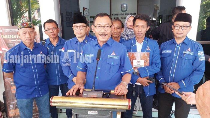 Daftarkan Bacaleg Pemilu 2024, DPC Demokrat Kota Banjarbaru Ajukan Kalangan Milenial