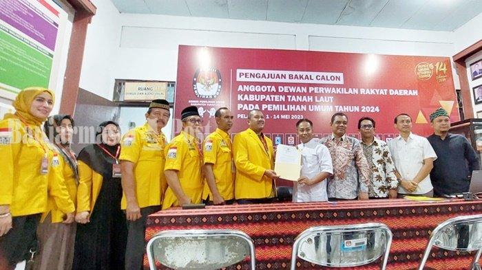 Salat Hajat Lanjut Doa Bersama Setiba di KPU, Golkar Kabupaten Tala Ingin Gapai Posisi Ketua DPRD