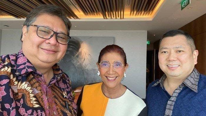 Airlangga, Susi Pudjiastuti & Hary Tanoe Bertemu, Berikutnya Bakal Ada Kejutan Songsong Pemilu 2024