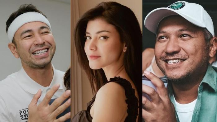 KECEPLOSAN - Kolase Raffi Ahmad, Medina Dina dan Gading Marten dicapture Minggu (2/11/2025).