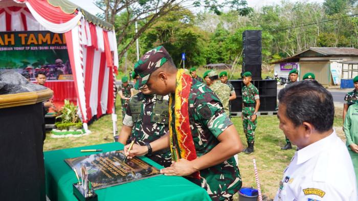 Komandan Brigif TP 86/Mandau Kolonel Inf Langgeng Pujut Santoso,