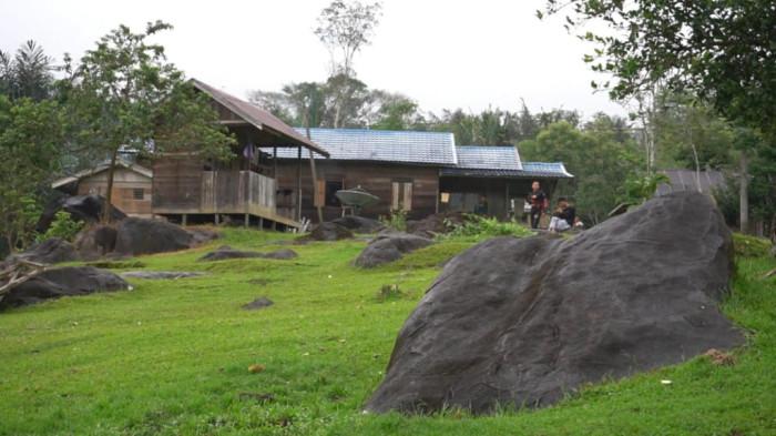 Kondisi Desa Juhu dan area Pegunungan Meratus di HST  01