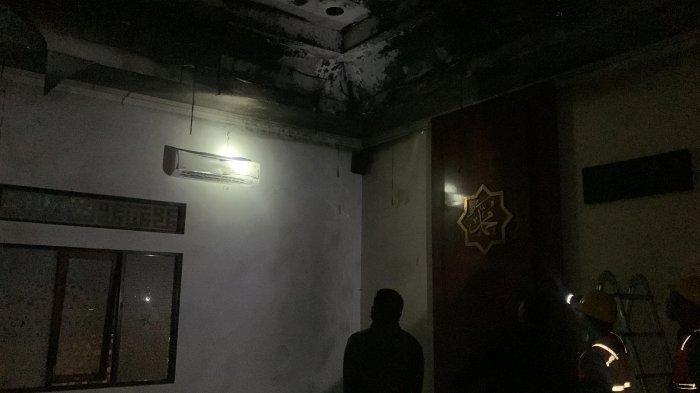 Belum Seminggu Diresmikan, Masjid Natabel Jannah Palangkaraya Kalteng Nyaris Terbakar