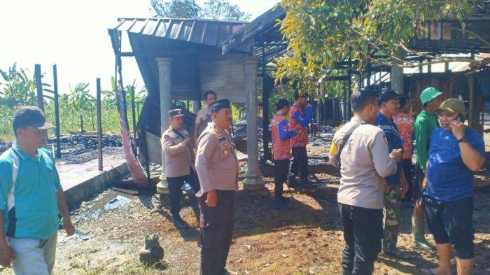 Ini Dugaan Asal Api yang Hanguskan Tiga Rumah di Desa Banua Batung HST, Kerugian Capai Puluhan Juta