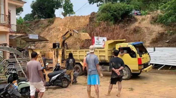 Kondisi Terakhir Rumah Warga yang Kena Longsoran Proyek Perumahan Premiere Hills Samarinda Kaltim