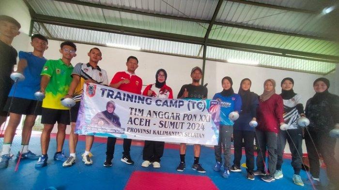 Pelatih Berpengalaman di Jakarta, Kaltim dan Papua Bidik Prestasi Tinggi Anggar Kalsel di PON XXI