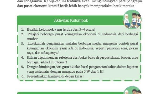Kunci Jawaban IPS Kelas 9 SMP/MTs Hal 180 Kurikulum Merdeka, Pusat Keunggulan Ekonomi di Indonesia
