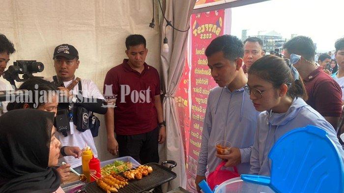BREAKING NEWS: Gibran Rakabuming Raka dan Istri Kunjungi Stand UMKM Batfest 2023 di Tanahbumbu