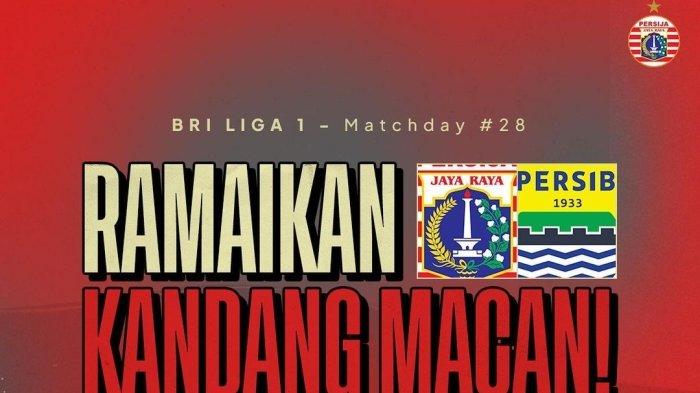 Live TV Indosiar! Link dan Cara Nonton Streaming Persija vs Persib Siaran Bola Liga 1 Hari ini