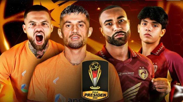 Live TV Indosiar Gratis, Link Streaming Borneo FC vs PSM Makassar Piala Presiden 2024 Jam 15.30 WIB