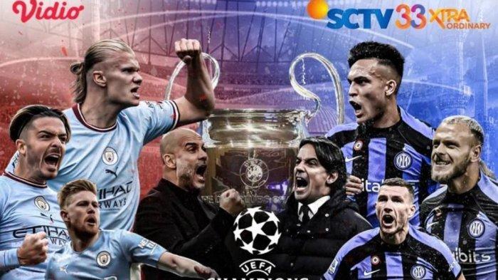 Prediksi Skor dan Bursa Taruhan Man City vs Inter Milan di Final Liga Champions, Tayang Live SCTV