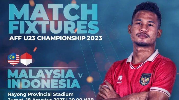 Live Gratis SCTV! Link dan Cara Streaming Timnas U-23 Indonesia vs Malaysia di Piala AFF Malamini