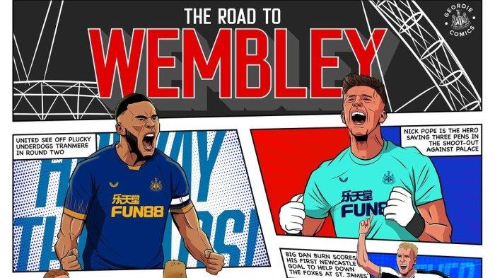 Link TV Online Live Streaming Man United vs Newcastl Final Carabao Cup Hari ini Jam 23.30 WIB