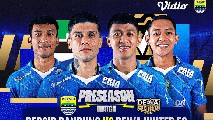 Live Gratis TV Indosiar! Link Streaming Bola Persib vs Dewa United Hari ini, Cek Cara Nontonnya
