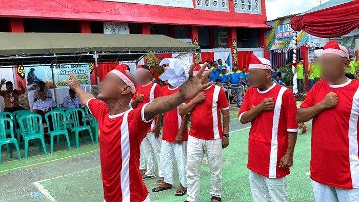 Sambut HUT ke-79 Kemerdekaan RI, Warga Binaan Lapas Kotabaru Antusias Ikuti Lomba Lagu Nasional