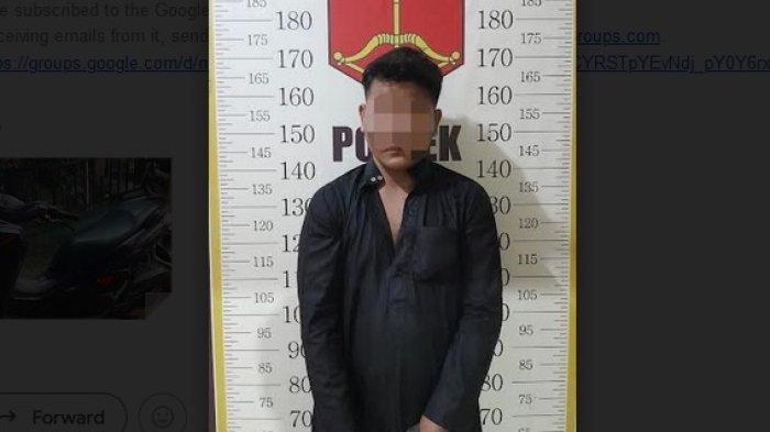 Terekam CCTV Bawa Kabur Motor Tamu Hotel, Pemuda 23 Tahun Ini Diringkus Petugas di Satui