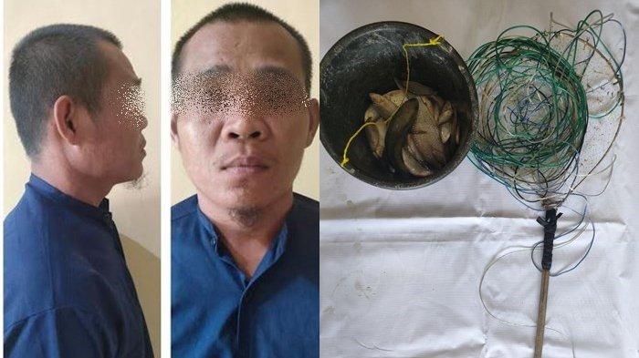 Kepergok Nyetrum Ikan dengan Colok Listrik Puskesmas, Warga Daha Utara Masuk Sel Polsek Daha Utara