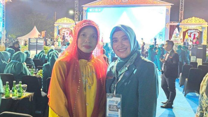 Harumkan HSU di Nasional, Kader Posyandu Desa Sungai Namang Raih Penghargaan Perempuan Berjasa