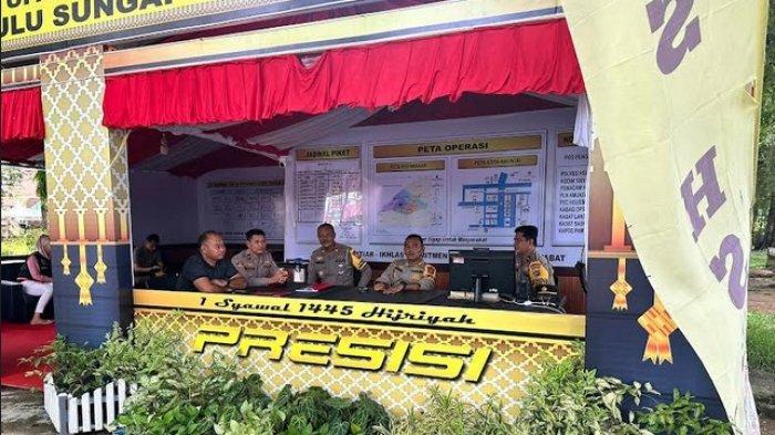 Dua Pos Diaktifkan Selama Operasi Ketupat Intan, Kapolres HSU: Personel Siap Bertugas
